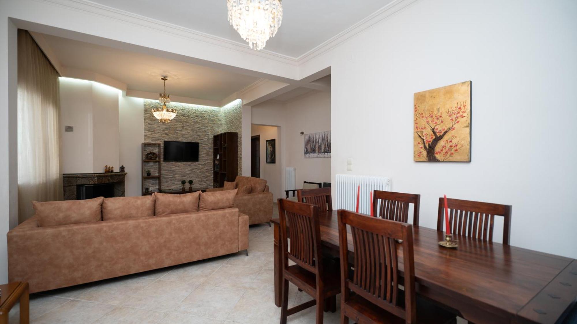 My Home - Meteora, Central Apt - 2 Bd Kalampáka Eksteriør bilde